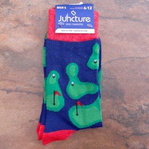 Juncture Mens Novelty Golf Socks